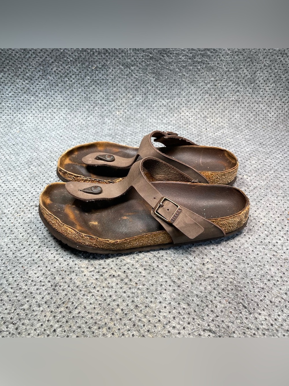 Birkenstock Gizeh Brown Sandals Size 9 Women’s